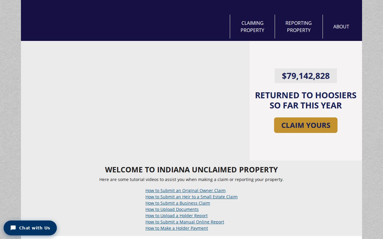 Marion County resident lookup unclaimed property search